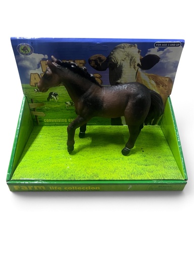 [666E-64 CABALLO] Animal de Plastico caballo