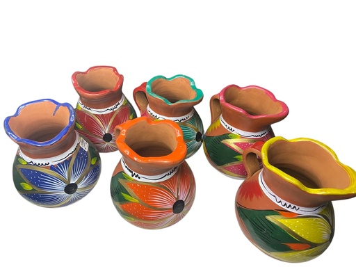 [Grande ] Jarra de Barro Decorada 