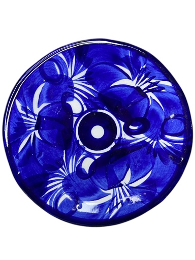 [TERNITO AZUL] Plato Trinche Extendido de Cerámica