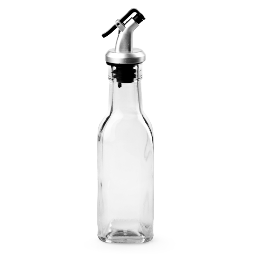 [0709] Vinagrera Cuadrada Lisa-250ml